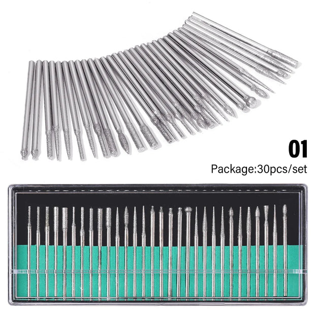 Electric Nail Polishing Tool Set