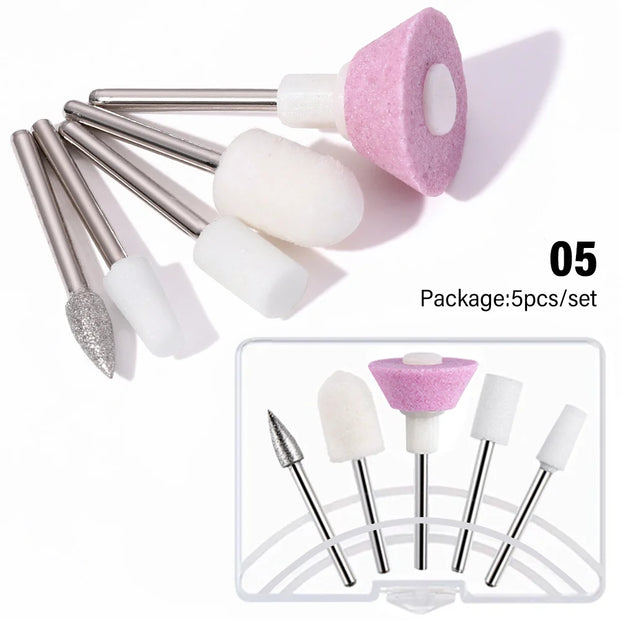 Electric Nail Polishing Tool Set