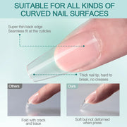 Nailpop Medium Short Shape Almond/Square/Soft Gel Nail Tips
